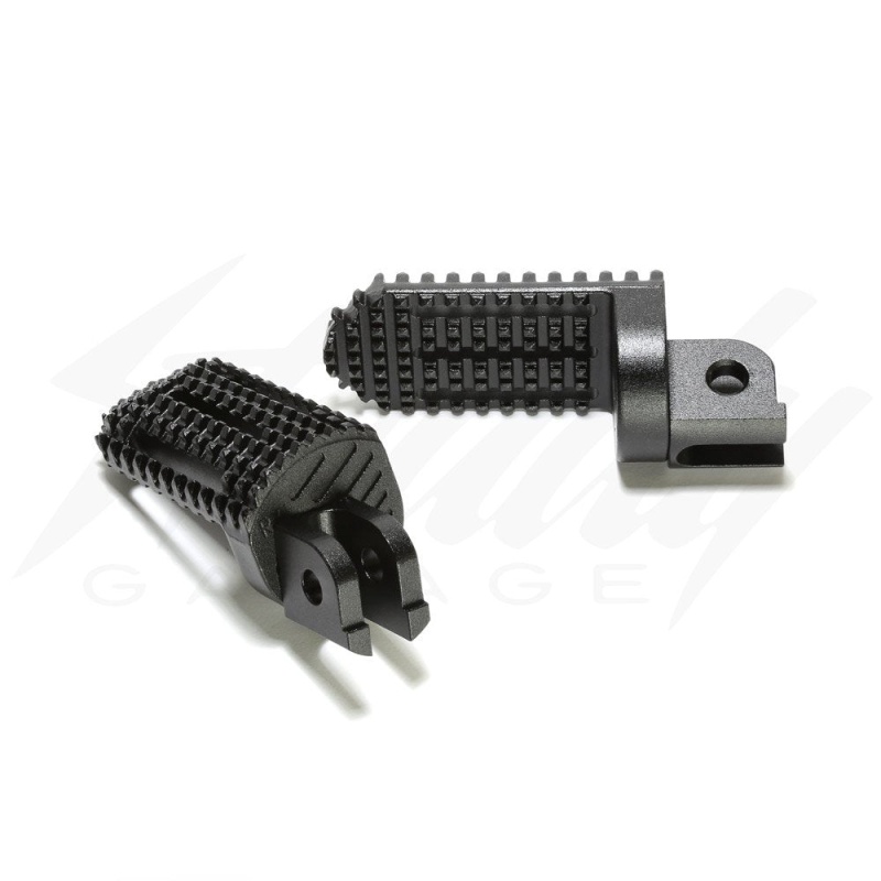 PSR FLIP Front Foot Pegs for Kawasaki Z125 Pro - Black - Image 2