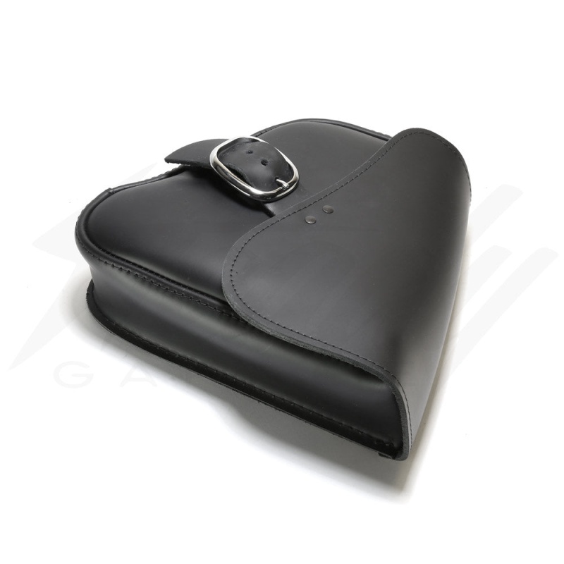 Willie & Max Luggage Leather Swingarm Bag - Honda Rebel - Image 10