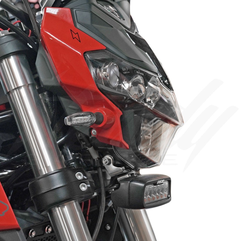 Rigid Industries SR-Q2 Pro LED Add On Headlight for Benelli TNT 135-PRO - Image 3