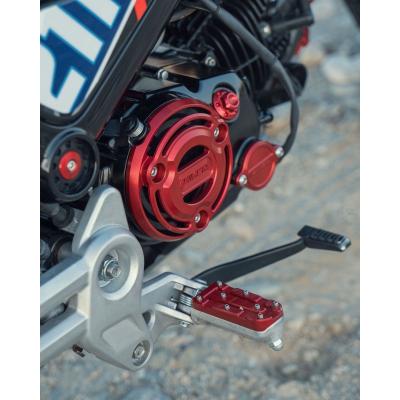 Chimera Foot Pegs MX STYLE 'TOPPERS' Upgraded Main Step Tops - (ALL YEARS) Honda Grom Monkey 125 - Image 3