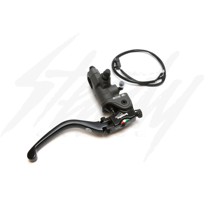 Brembo 15 RCS Brake Master Cylinder w/Shorty Brake Lever - Image 2