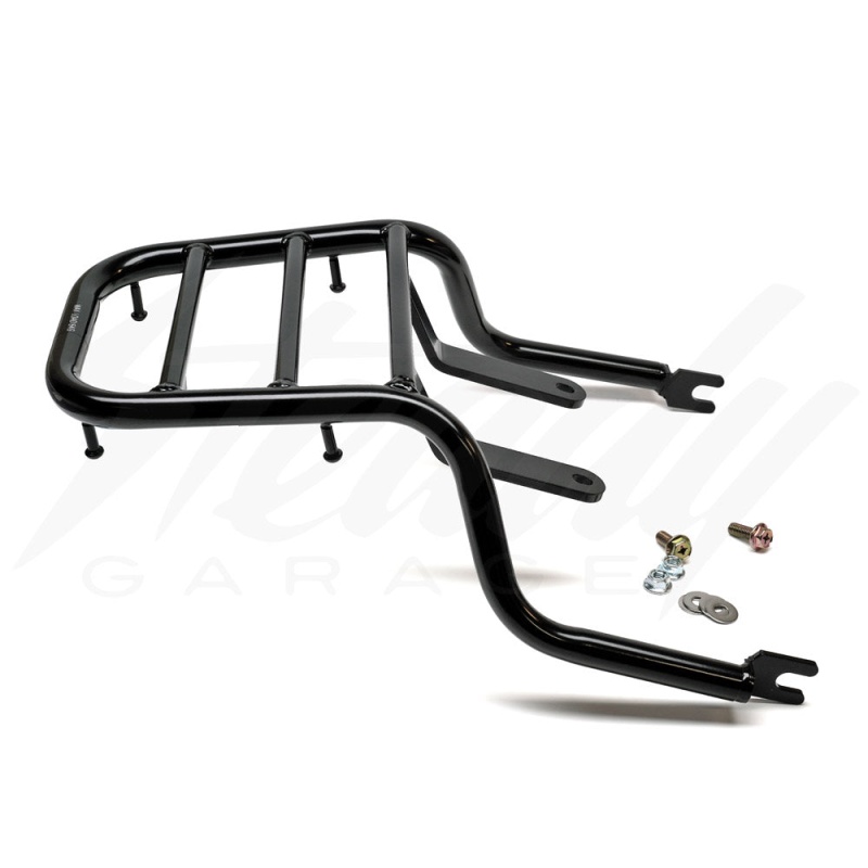 TB Rear Luggage Rack Carrier Black / Chrome  - Honda Monkey 125 (ALL YEARS) - Image 4