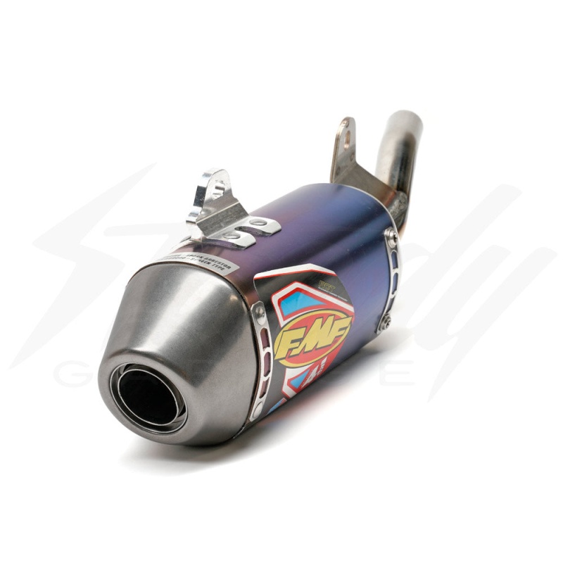 FMF FACTORY 4.1 RCT TITANIUM ANODIZED SL (Slip-On) Muffler - HONDA CRF110 (2019-2021) - Image 3