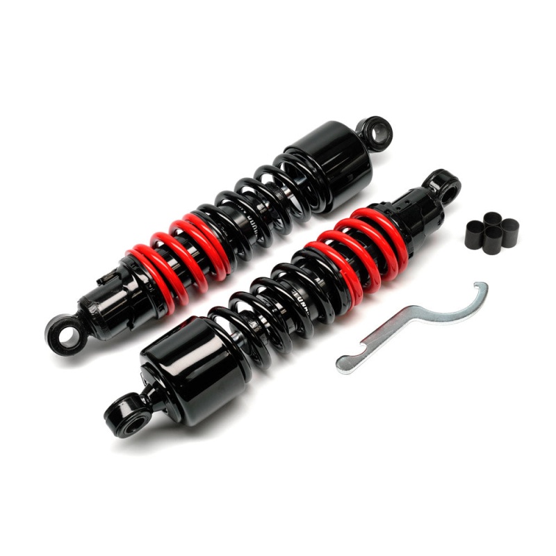 Burly Brand 2022+ Honda Rebel 1100 13" Stiletto Shocks - BLACK