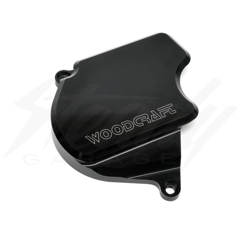 Woodcraft 2022+ Honda Grom Sprocket Cover - Black - Image 2