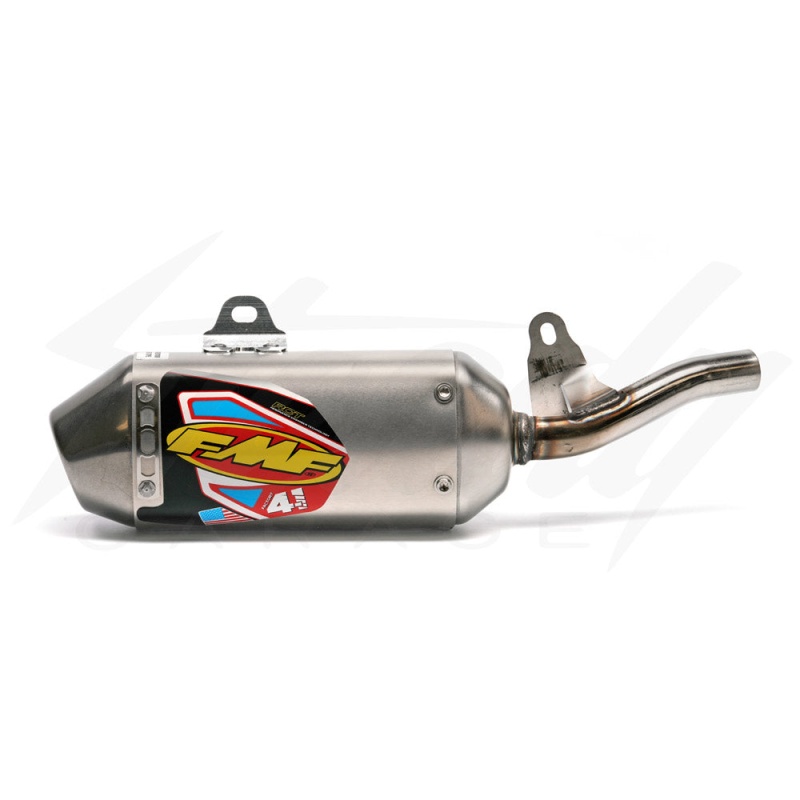 FMF FACTORY 4.1 SS Aluminum Muffler (Slip-On) Muffler - HONDA CRF110 (2019-2022) - Image 2