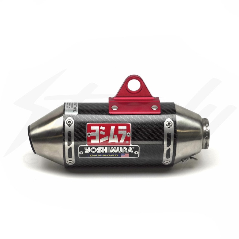 Yoshimura RS-2 Stainless With Carbon Muffler Full Exhaust - Honda CRF110F (2013-2018) - Image 5