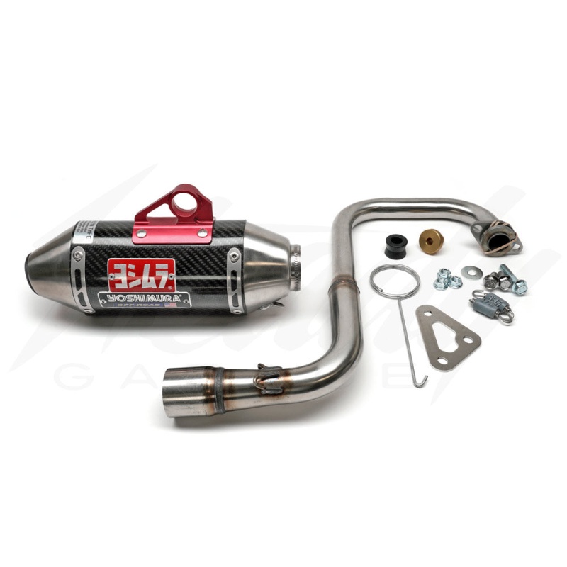 Yoshimura RS-2 Full Exhaust System SS/CF/SS for 10-16 Polaris RZR170 - Image 2