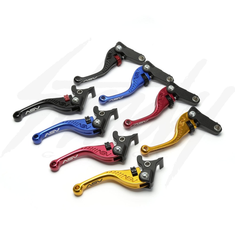 ASV F3 Shorty Brake / Clutch Lever Kawasaki Z125 Pro Ninja 250/300/400