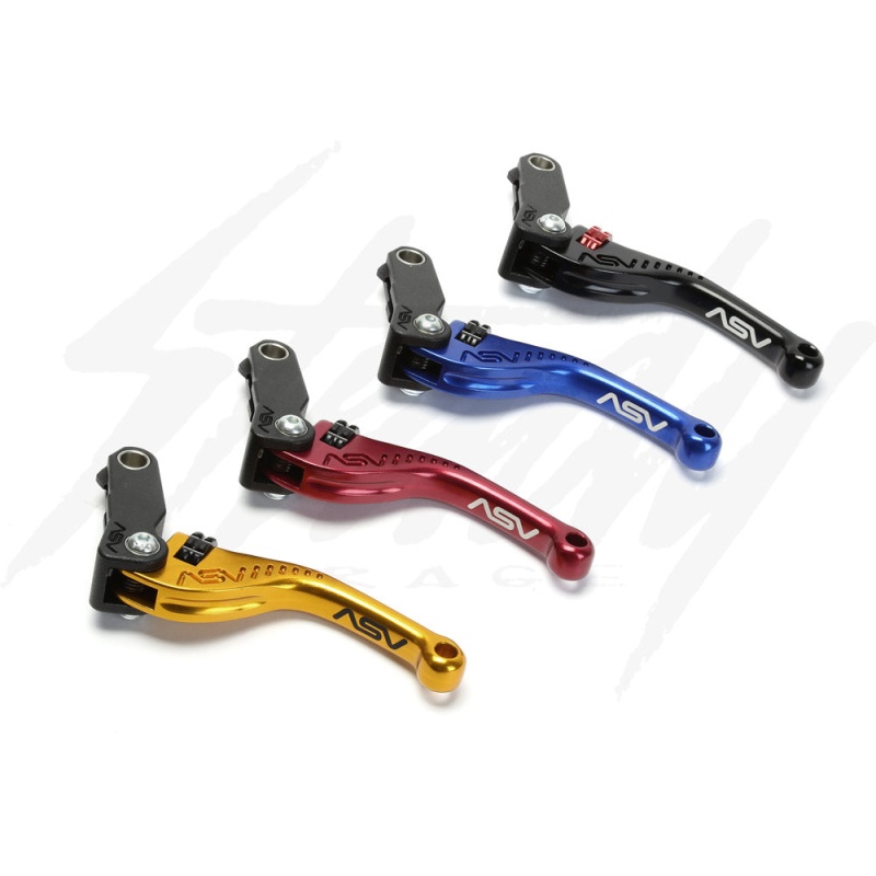 ASV F3 Shorty Brake / Clutch Lever Honda GROM Monkey 125 - Image 4