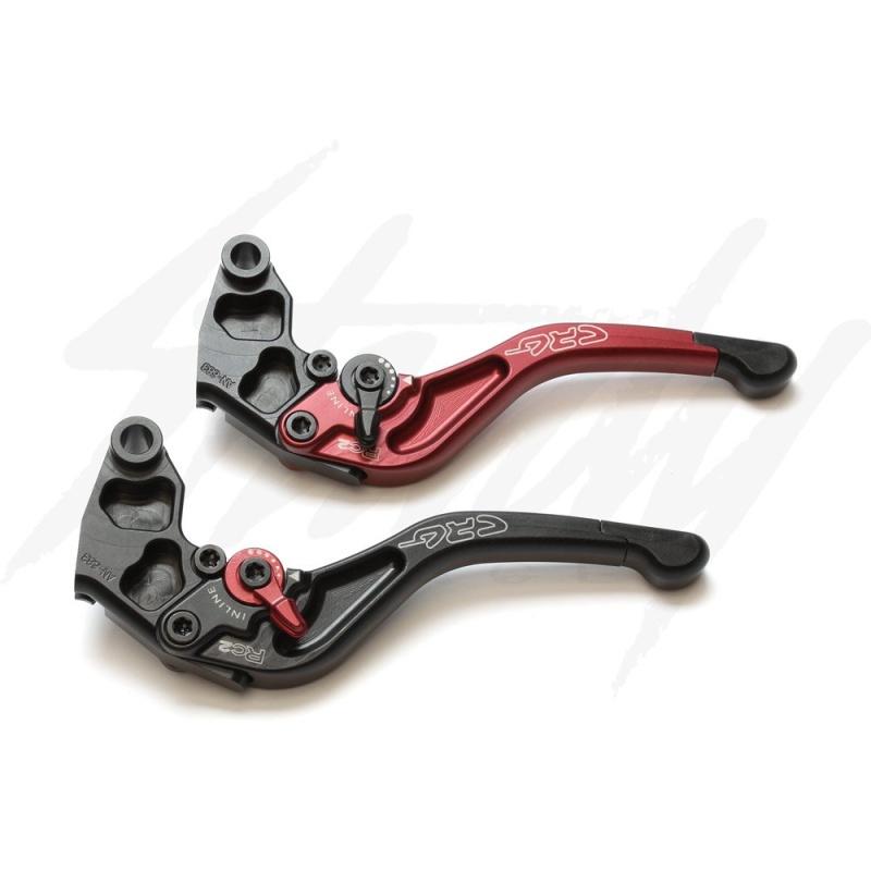 CRG RC2 Shorty Adjustable Brake Clutch Lever Kawasaki Z125 Pro Ninja 250/300 - Image 3