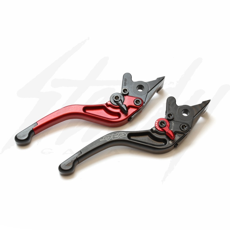 CRG RC2 Shorty Adjustable Brake Clutch Lever Kawasaki Z125 Pro Ninja 250/300 - Image 2