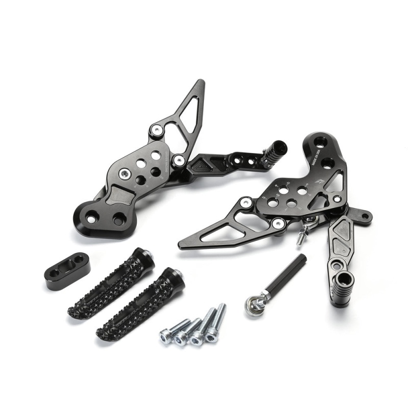 Driven TT Rear Sets for Kawasaki Z125 Pro