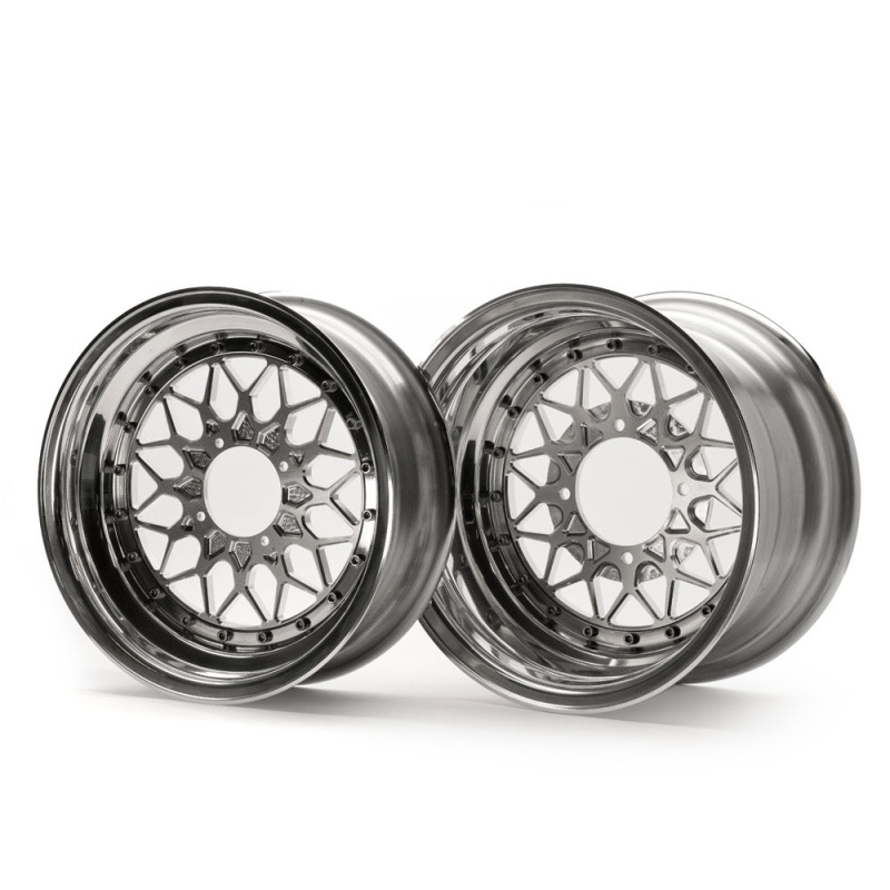 Chimera Engineering Wheels JC MESH 3PC Modular Rims - 12x6 + 12x4 - Honda Grom 125, Monkey 125 (ALL YEARS)