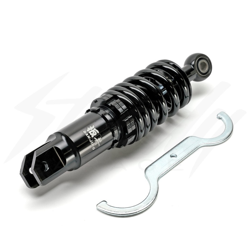 Ban-Jing Honda Ruckus 240mm Coilover Rear Shock - Black - Image 2