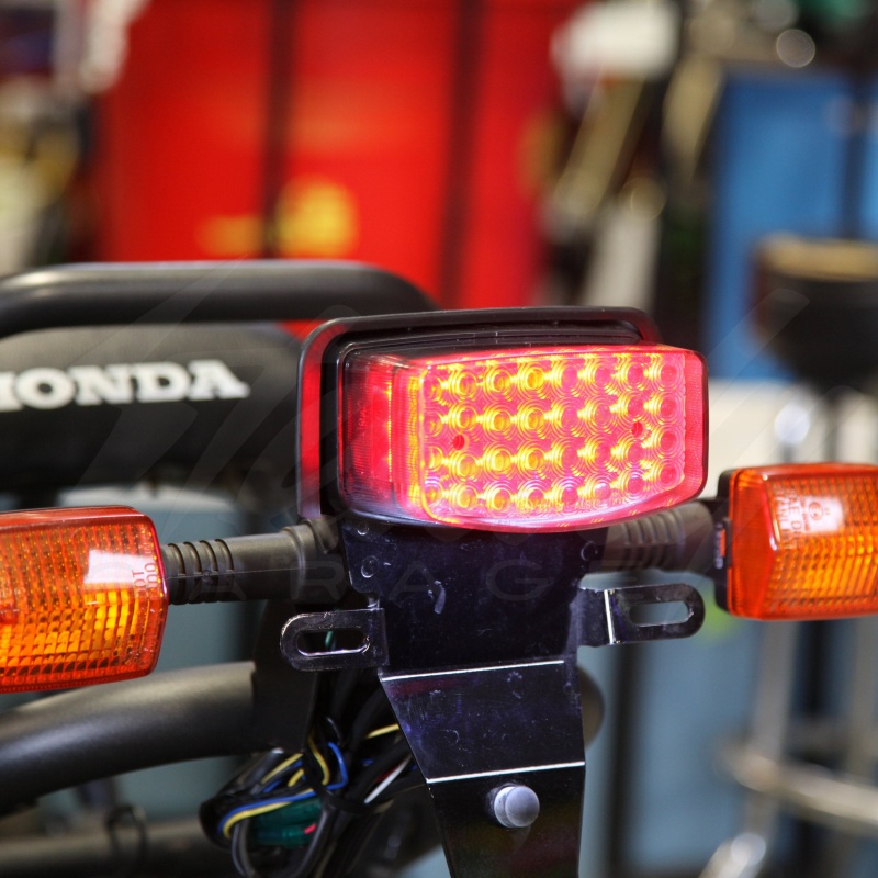 Motodynamic Integrated / Sequential LED Tail Lights V2 - Honda Ruckus NPS50 (2003 - 2022) - Image 3