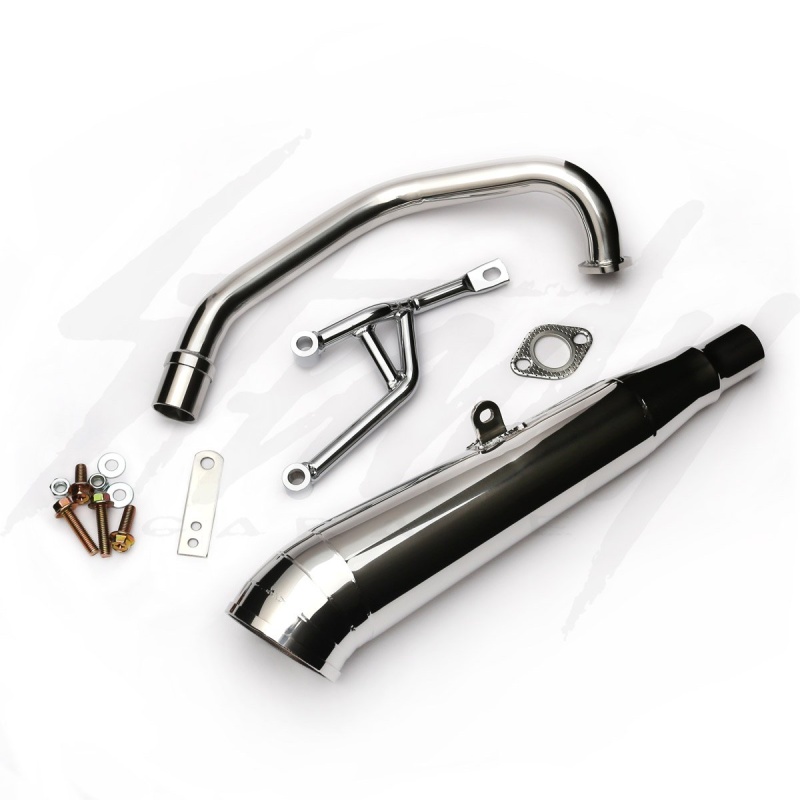 GP Stainless Steel Exhaust System Honda Ruckus - Image 2