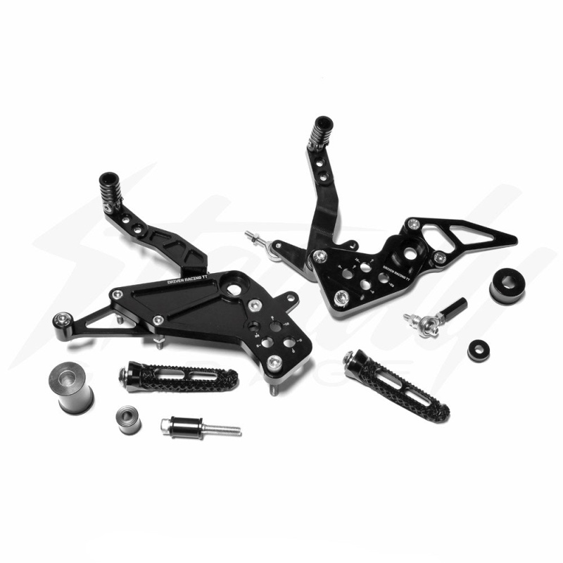 Driven Racing TT Rear Sets for 2017-2020 Honda Grom SF - Image 2