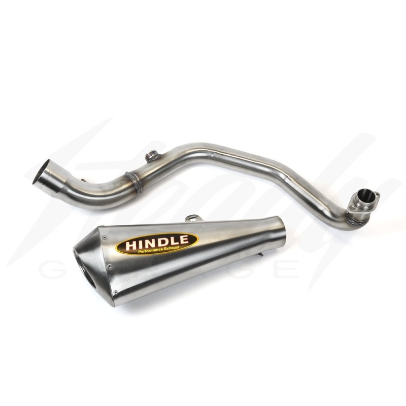 Hindle Stainless EVO Megaphone Full Exhaust System Honda Grom 125 (2017-2020) - Image 3