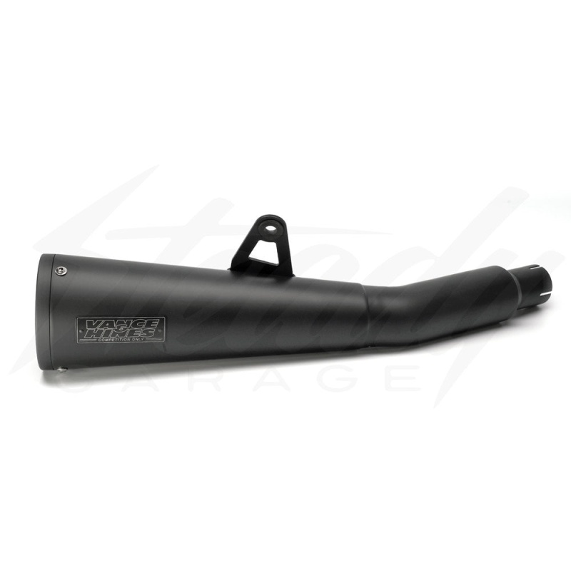 Vance & Hines Matte Black Upsweep Slip On Muffler - HONDA REBEL 1100 - Image 4