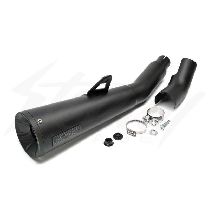 Vance & Hines Matte Black Upsweep Slip On Muffler - HONDA REBEL 1100 - Image 3