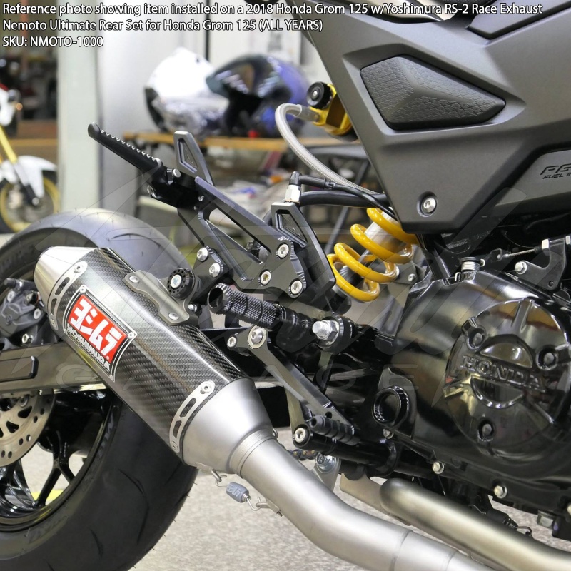 Nemoto Ultimate Rear Set for Honda Grom (2014-2020) - Image 2