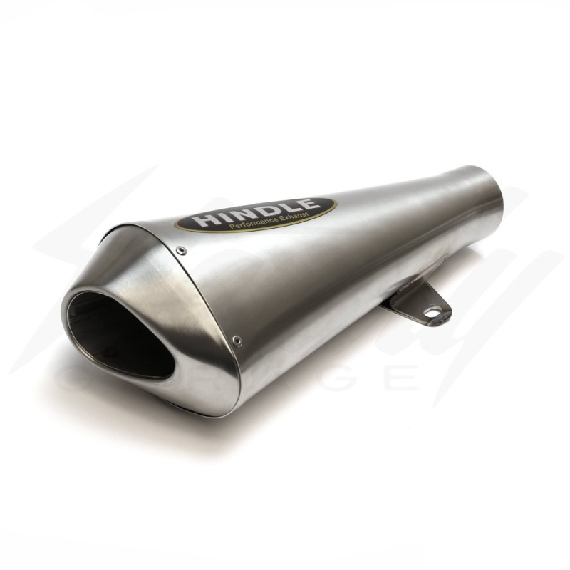 Hindle Stainless EVO Megaphone Full Exhaust System - Kawasaki Z125 Pro (ALL YEARS) - Image 4