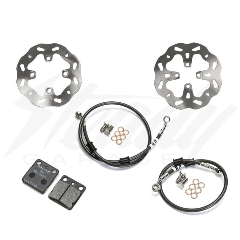 Galfer Racing Kawasaki Z125 Pro Brake Upgrade Package - Image 2