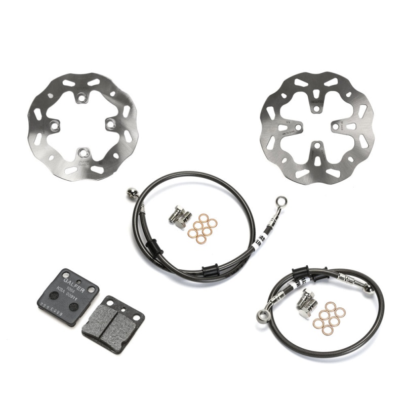 Galfer Racing Kawasaki Z125 Pro Brake Upgrade Package