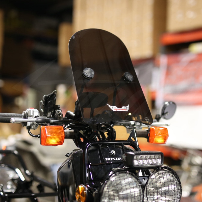 Slipstreamer Tombstone Windshield - Honda Ruckus Metropolitan Zuma 125 - Image 2