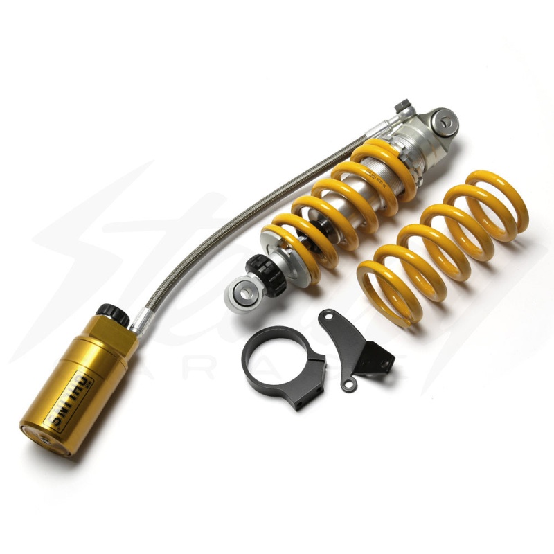 Ohlins Adjustable Coilover Rear Shock with Remote Reservoir for 2017+ Honda Grom 125 (HO611) - Image 2