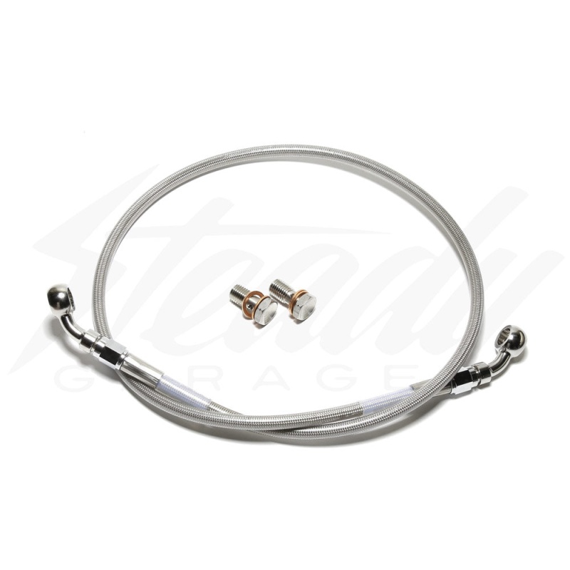 Russell Stainless Steel Braided Front Brake Line - Kymco K-PIPE 125 - Image 2