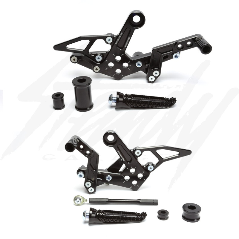 Driven Racing TT 2014-2015 Honda Grom 125 Rear Sets - Image 2