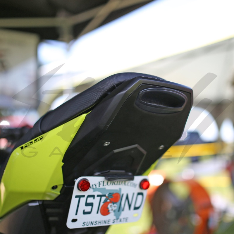 TST INDUSTRIES 2018 HONDA GROM 125 SF UNDERTAIL INTEGRATED TAIL LIGHT with ABS - Image 8