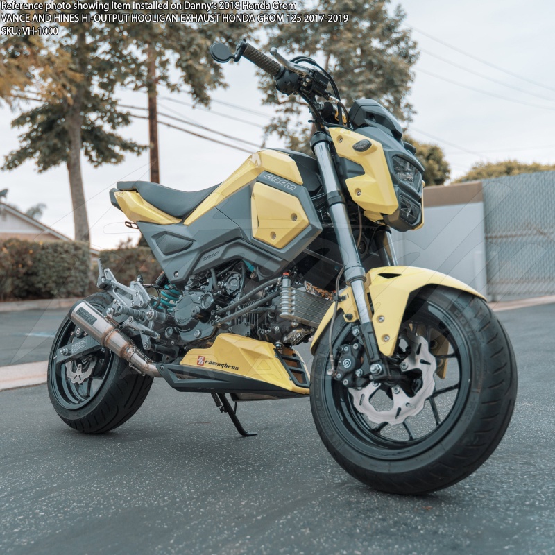 Vance and Hines Hi-Output Hooligan Exhaust Honda Grom 125 2017-2020 - Image 9