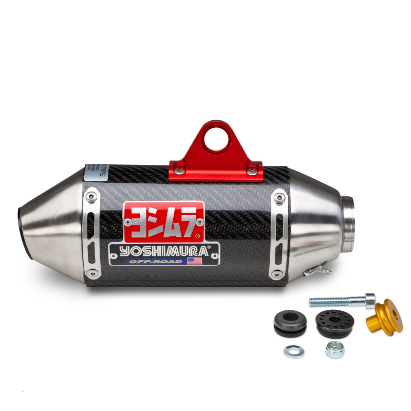 Builders Series Yoshimura RS-2 Mini Bike Muffler Kit - Universal/Replacement - Image 2