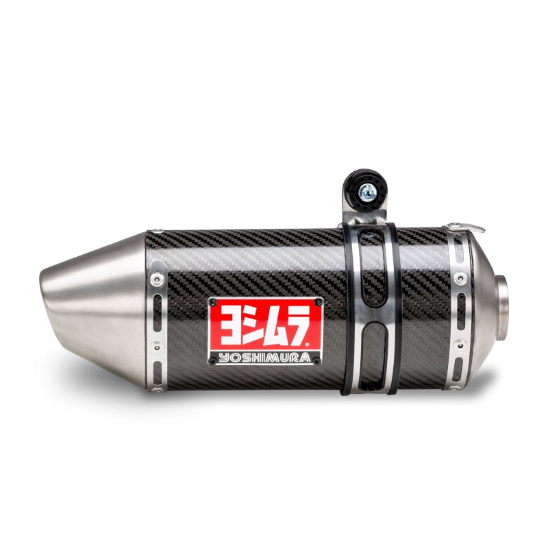 Builders Series Yoshimura RS-3 Carbon Fiber Mini Bike Muffler Kit - Universal/Replacement - Image 4