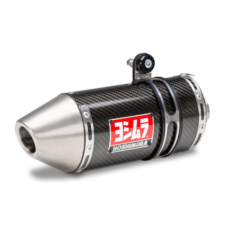 Builders Series Yoshimura RS-3 Carbon Fiber Mini Bike Muffler Kit - Universal/Replacement