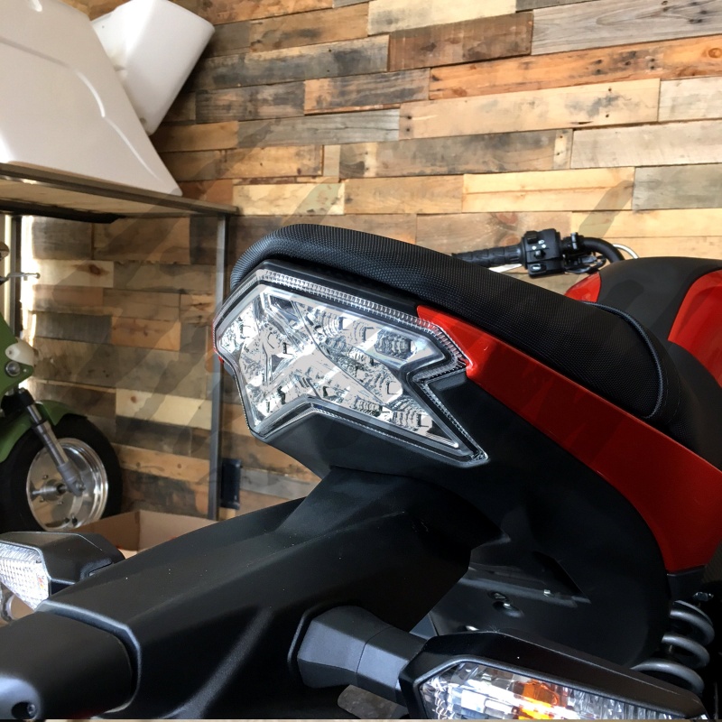 Motodynamic Integrated / Sequential LED Tail Light - Kawasaki Z125 Pro - Image 9