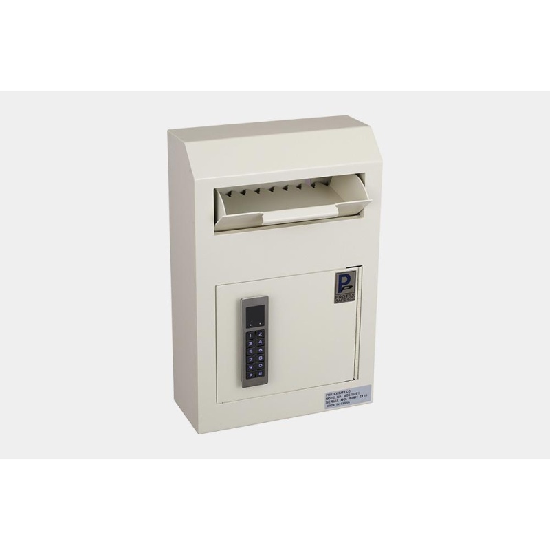 Protex WDS-150E II Wall Mount Drop Box with Electronic Lock - Image 2