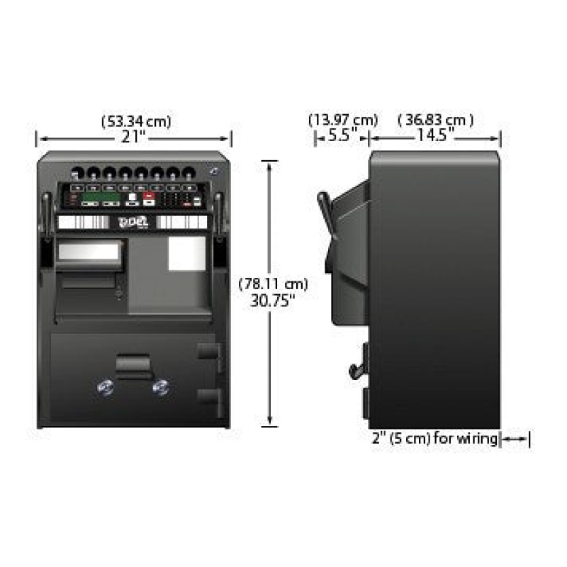 Tidel TACC IIa Cash Dispensing Safe (TACC 2) - Image 3