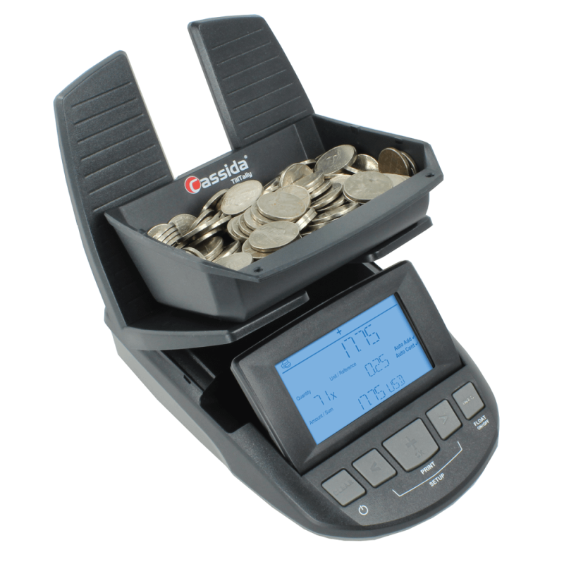 Cassida TillTally Professional Bill & Coin Counting Scale - Image 8