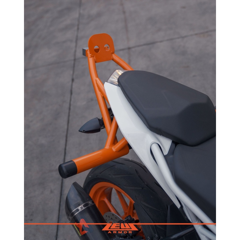 Zeus Armor Scrape Step Combo Bar - KTM DUKE 390 (2015-2023) - Image 2