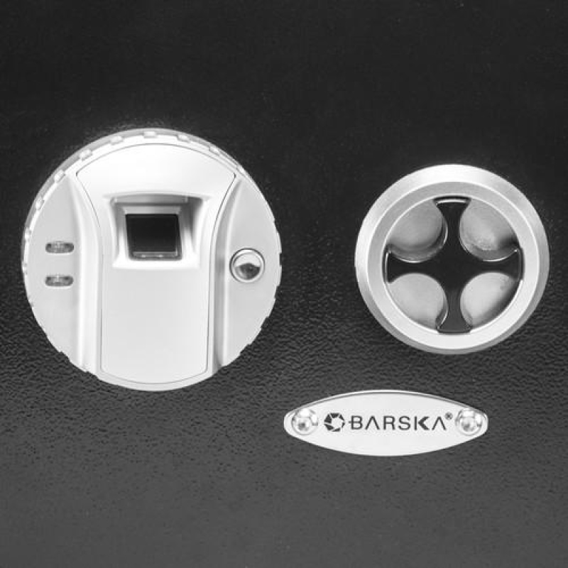 Barska AX13034 Left Opening Biometric Wall Safe - Image 6