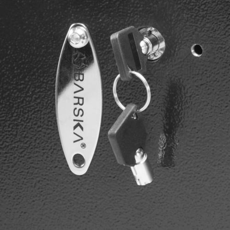 Barska AX13034 Left Opening Biometric Wall Safe - Image 7