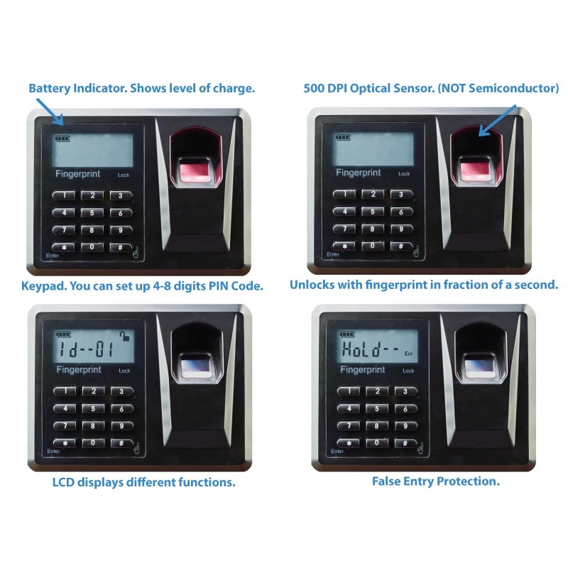 Viking VS-12BL Biometric Wall Mounted Safe - Image 5