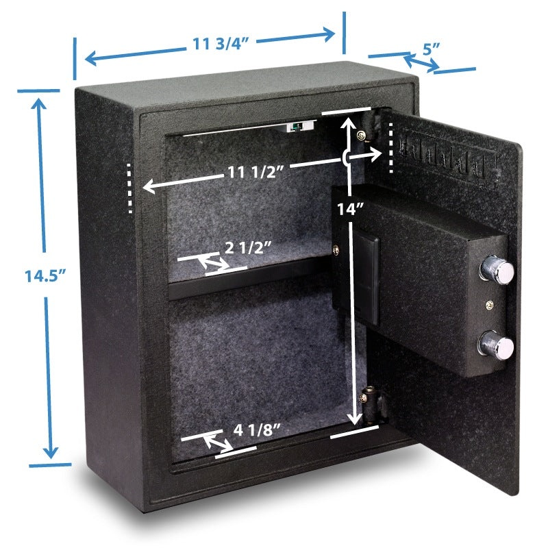 Viking VS-12BL Biometric Wall Mounted Safe - Image 8