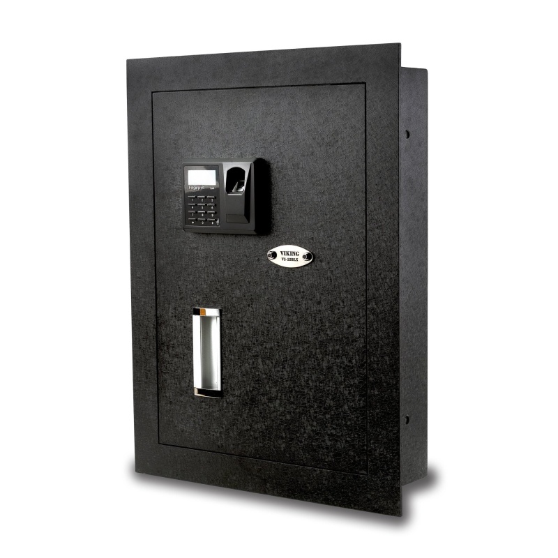 Viking VS-52BLX Hidden in Wall Safe Biometric Safe