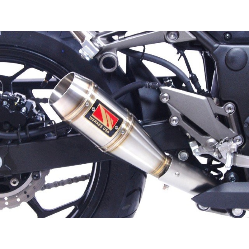 Competition Werkes GP Slip On Exhaust Kawasaki Ninja 300 - Image 2