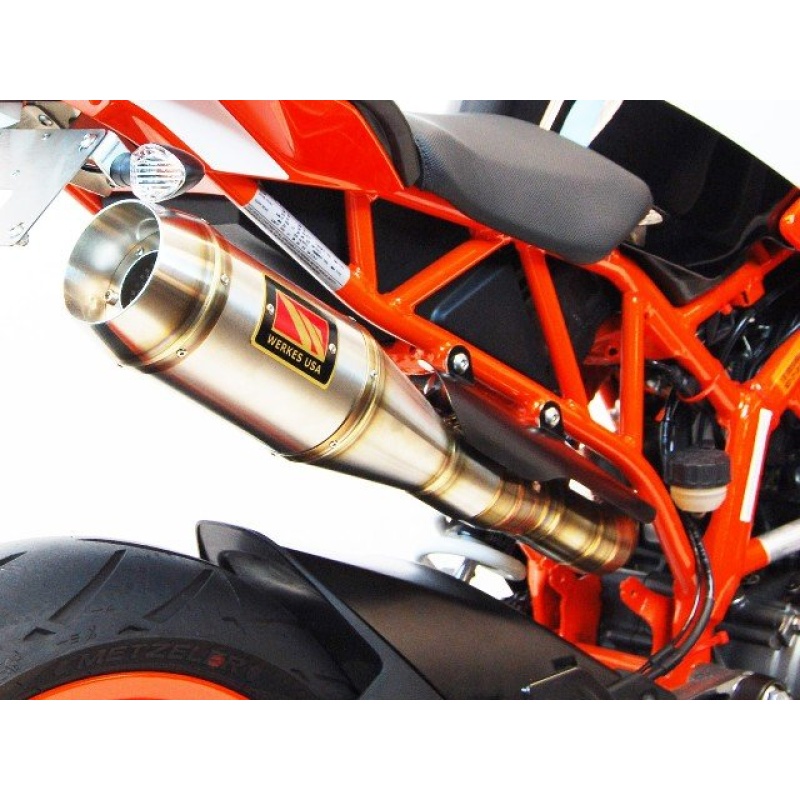 Competition Werkes GP High Mount Exhaust for 2017+ KTM RC 390 - Image 3